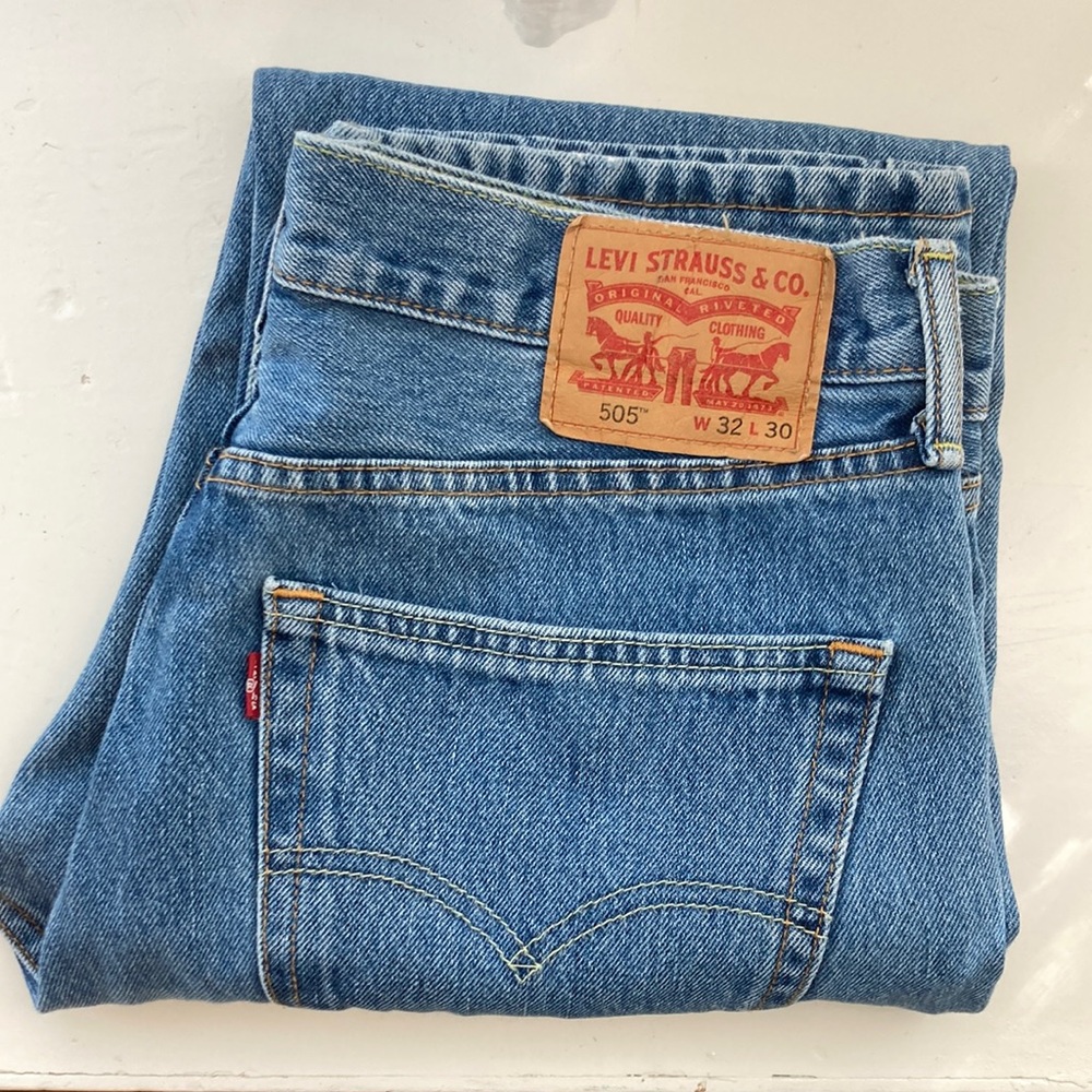 Men’s Levi’s 505s 32x30 Jeans. Blue.